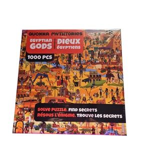 Quokka Egyptian Gods Jigsaw Puzzle 1000 Pcs Multicolor New unopened Mythtories